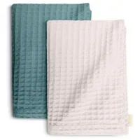 Вафельные полотенца COSAS Cecilia Greek Waffle CS1 Бирюзово-пудровый 2 шт (660d9724698d6a69df1d68ad)