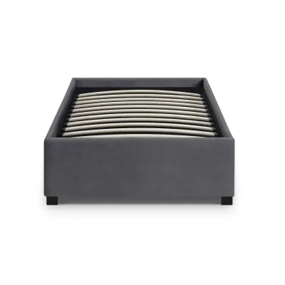 Кровать односпальная COSAS Mango Smoky 90х200 см Графит Кровать односпальная COSAS Mango Smoky 90х200 см Графит