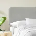 Изголовье для кровати COSAS Bali Rocky 55x170 см Серый