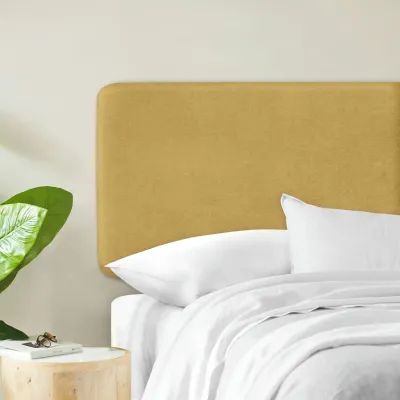 Изголовье для кровати COSAS Bali Curcuma 55x190 см Горчичный