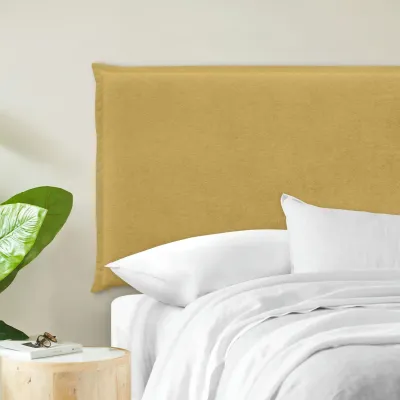 Изголовье для кровати COSAS Rodos Curcuma 60x190 см Горчичный