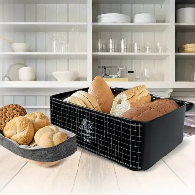 Хлібниця Maestro MR-1774S 30x20x15,7 см Чорний (76672659) Хлібниця Maestro MR-1774S 30x20x15,7 см Чорний (76672659)
