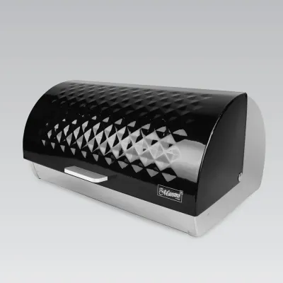 Хлібниця Maestro MR-1676-BL 38,5x19x25,5 см Чорний (78088288) Хлібниця Maestro MR-1676-BL 38,5x19x25,5 см Чорний (78088288)
