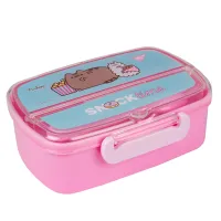 Контейнер YES Pusheen 750 мл с приборами (708161) Контейнер YES Pusheen 750 мл с приборами (708161)