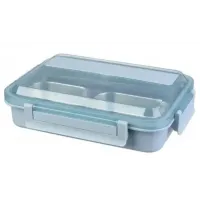 Ланч-бокс Maxtop MP-2302-A для підігріву їжі за допомогою гарячої води 24х17х3.5см Blue Ланч-бокс Maxtop MP-2302-A для підігріву їжі за допомогою гарячої води 24х17х3.5см Blue