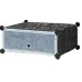 Сборной модульный шкаф для обуви RIAS MP A1-4 пластиковый 39x37x76см Black-White