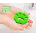 Силиконовая лапка для уборки шерсти домашних животных No Brand ChinaPets D70X5 Зеленый