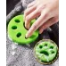 Силиконовая лапка для уборки шерсти домашних животных No Brand ChinaPets D70X5 Зеленый