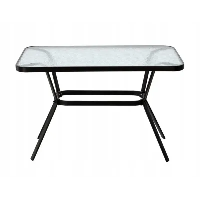 Стіл садовий GardenLine Fenix Black 110*60*70 см