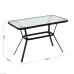 Стіл садовий GardenLine Fenix Black 110*60*70 см
