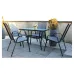 Стіл садовий GardenLine Fenix Black 110*60*70 см