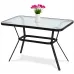 Стіл садовий GardenLine Fenix Black 110*60*70 см