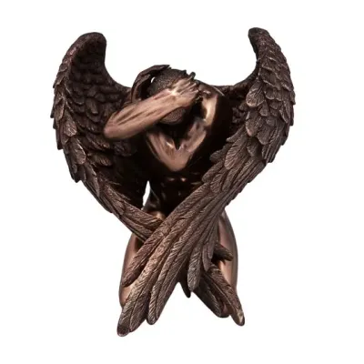 Фігурка інтер'єрна Angel 15 см Veronese Коричневий AL228510