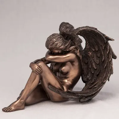 Фігурка інтер'єрна Angel 11 см Veronese Коричневий AL228513 Фігурка інтер'єрна Angel 11 см Veronese Коричневий AL228513
