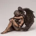 Фігурка інтер'єрна Angel 11 см Veronese Коричневий AL228513 Фігурка інтер'єрна Angel 11 см Veronese Коричневий AL228513