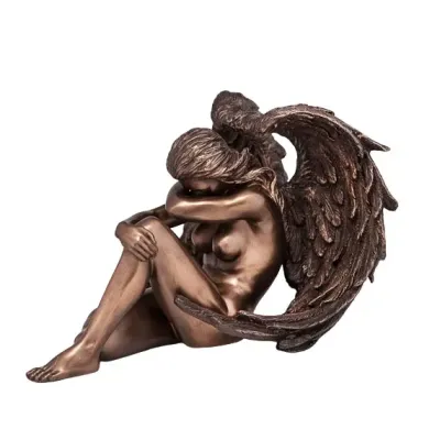 Фігурка інтер'єрна Angel 11 см Veronese Коричневий AL228513