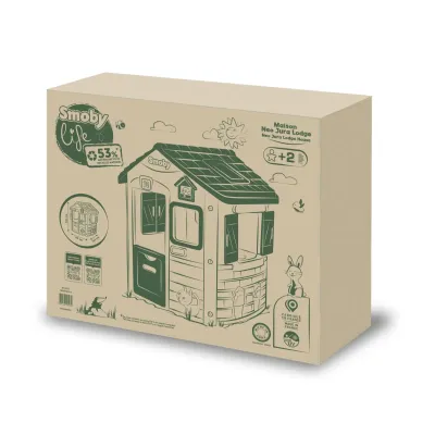 Ігровий будиночок Neo з віконницями 123x115x132 см Smoby Різнокольоровий OL228537