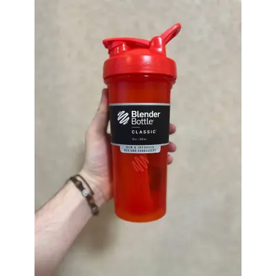 Шейкер спортивний Blender Bottle Classic Loop Pro 28 oz/820 ml Red (500482)
