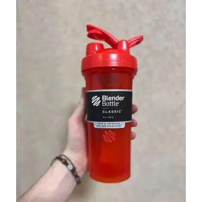 Шейкер спортивний Blender Bottle Classic Loop Pro 28 oz/820 ml Red (500482)