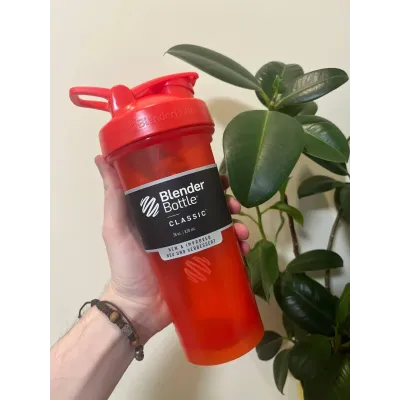 Шейкер спортивний Blender Bottle Classic Loop Pro 28 oz/820 ml Red (500482)