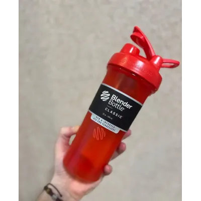 Шейкер спортивний Blender Bottle Classic Loop Pro 28 oz/820 ml Red (500482)