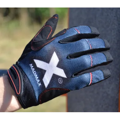 Рукавички для фітнесу MadMax MXG-102 X Gloves Black/Grey/White S