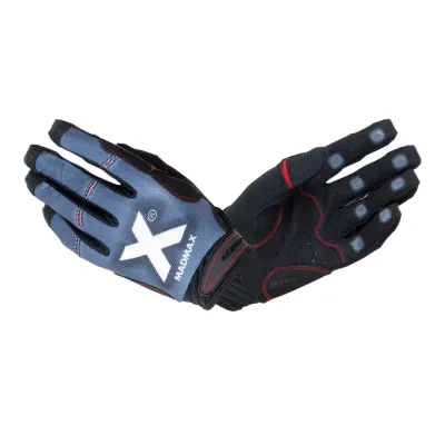 Перчатки для фитнеса MadMax MXG-102 X Gloves Black/Grey/White S