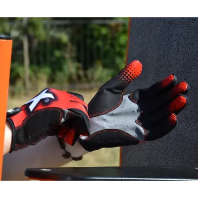 Рукавички для фітнесу MadMax MXG-101 X Gloves Black/Grey/Red XXL Рукавички для фітнесу MadMax MXG-101 X Gloves Black/Grey/Red XXL