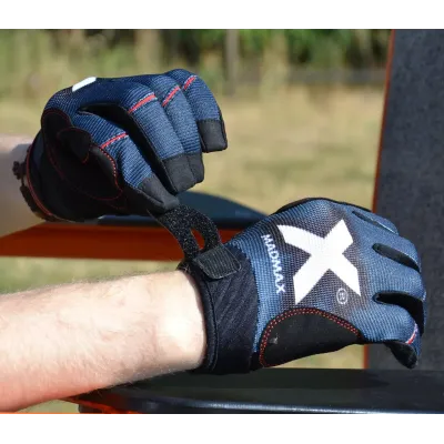 Перчатки для фитнеса MadMax MXG-102 X Gloves Black/Grey/White XXL Перчатки для фитнеса MadMax MXG-102 X Gloves Black/Grey/White XXL
