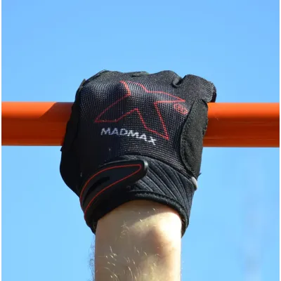 Рукавички для фітнесу MadMax MXG-103 X Gloves Black/Grey XXL