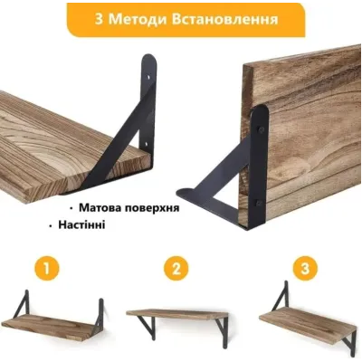 Багатофункціональний набір лофт полиць Urbanset 4 шт Багатофункціональний набір лофт полиць Urbanset 4 шт