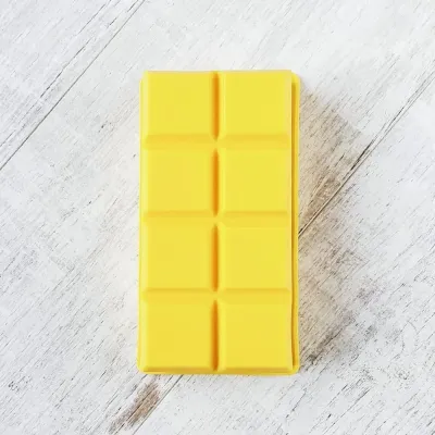 Форма для льоду ICE CUBE 5 cm Olin & Olin 8 кубиків жовта з кришкою