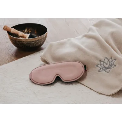 Маска для сна и релаксации WellTouch Bodhi розовый