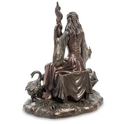 Cтатуетка колекційна Богиня кохання та шлюбу Frigg Veronese 19х12х16 см Коричневий AL229028 Cтатуетка колекційна Богиня кохання та шлюбу Frigg Veronese 19х12х16 см Коричневий AL229028