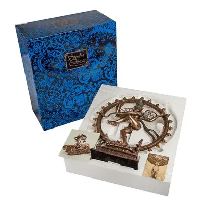 Cтатуетка колекційна Shiva Veronese 26х22х7 см Коричневий AL229030 Cтатуетка колекційна Shiva Veronese 26х22х7 см Коричневий AL229030