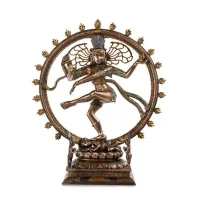Cтатуетка колекційна Shiva Veronese 26х22х7 см Коричневий AL229030