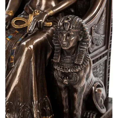 Cтатуэтка коллекционная Sekhmet Богиня войны Veronese 27х13х12 см Разноцветный AL229038