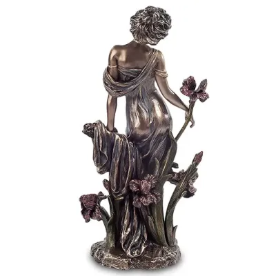 Cтатуэтка коллекционная Дама Alphonse Mucha 13x8,5x26 см Veronese Коричневый AL229039 Cтатуэтка коллекционная Дама Alphonse Mucha 13x8,5x26 см Veronese Коричневый AL229039
