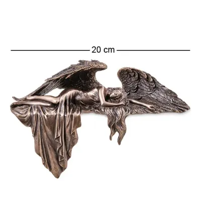 Cтатуетка колекційна Girl Angel 20х6х13 см Veronese Коричневый AL229050