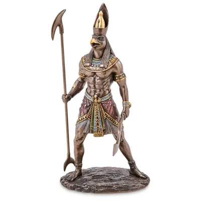 Cтатуэтка коллекционная Horus древнеегипетский бог неба и солнца 27 см Veronese Разноцветный AL229066