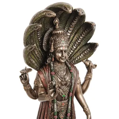Cтатуетка колекційна Vishnu верховне божество в індуїзмі 31 см Veronese Коричневий AL229077