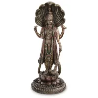 Cтатуетка колекційна Vishnu верховне божество в індуїзмі 31 см Veronese Коричневий AL229077