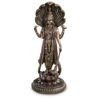 Cтатуетка колекційна Vishnu верховне божество в індуїзмі 31 см Veronese Коричневий AL229077