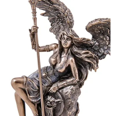 Cтатуэтка коллекционная Girl Angel Fantasy Veronese 29х26,5 см Коричневый AL229080