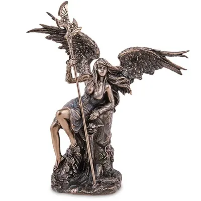 Cтатуэтка коллекционная Girl Angel Fantasy Veronese 29х26,5 см Коричневый AL229080