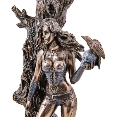 Подсвечник-фигурка Veronese Fantasy Girl 27x12 см Коричневый (AL229081) Подсвечник-фигурка Veronese Fantasy Girl 27x12 см Коричневый (AL229081)