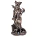 Подсвечник-фигурка Veronese Fantasy Girl 27x12 см Коричневый (AL229081)