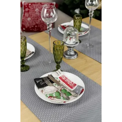 Серветка Прованс Merry Christmas 35х45 см Різнокольоровий (7402)