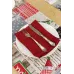 Серветка Прованс Merry Christmas 35х45 см Червоний (7403)