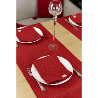 Серветка Прованс Merry Christmas 35х45 см Червоний (7403)